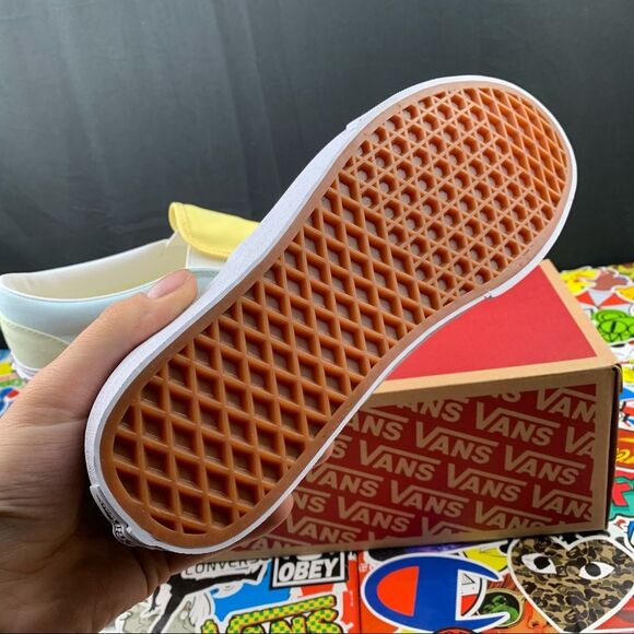 Vans Slip On Pastel Block Women’s Various Sizes - Picture 4 of 11